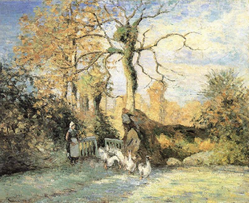 Camille Pissarro Ludas girls